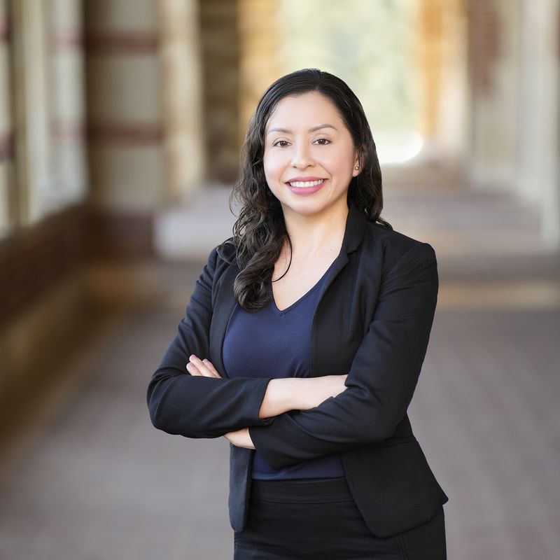 Portrait of Reyna Garcia Sandoval, M.S.
